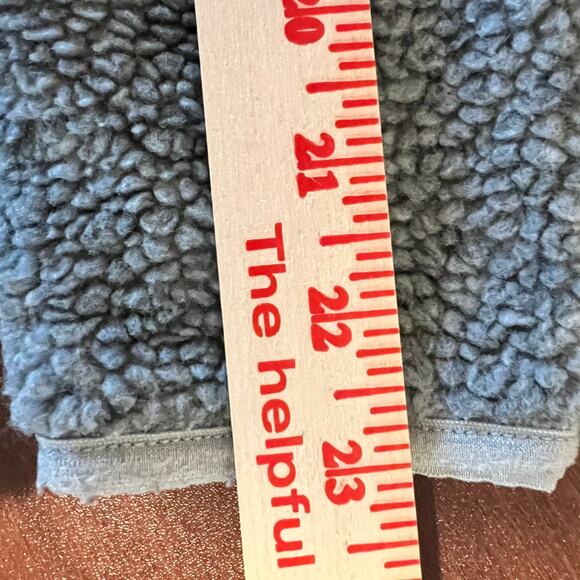 Abercrombie Kids Fleece Jacket Size 11/12 Gray Blue Pockets Outdoor - Picture 12 of 12